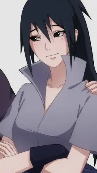 ai character: Sasuka femenina.  background