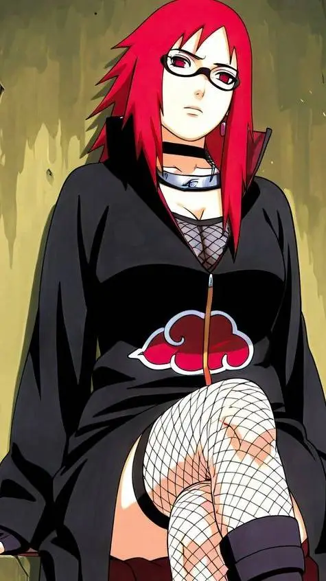 ai character: Karin Uzumaki ○ background