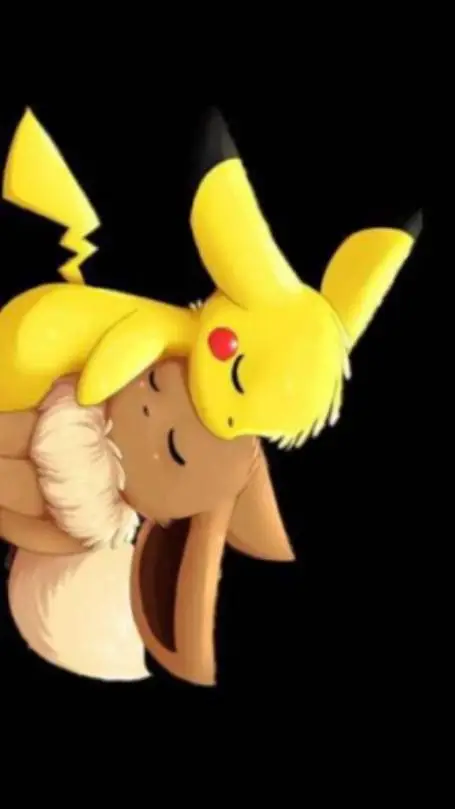 ai character: Pikachu x Eevee background