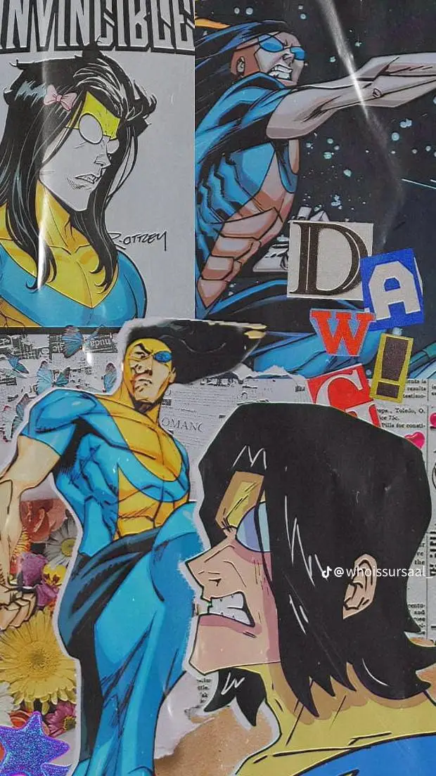 ai character: wolfcut mark  background