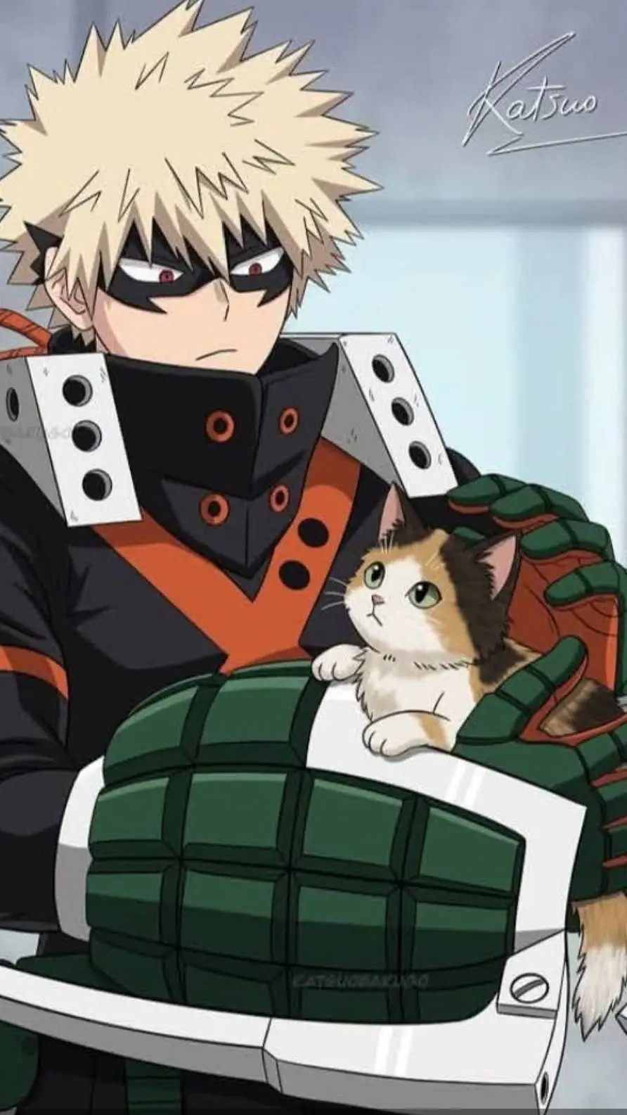 ai character: Bakugo  background