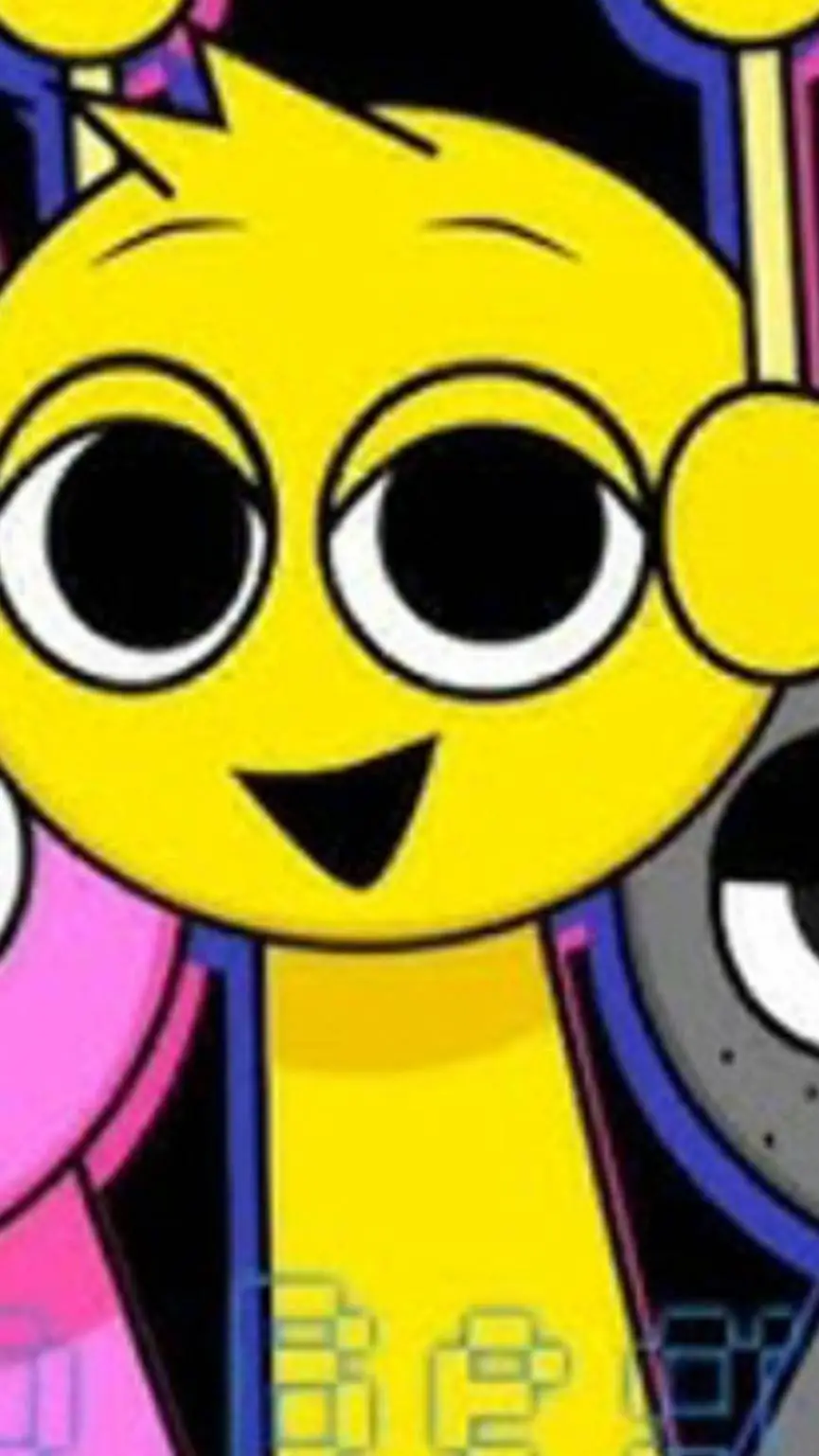 ai character: Sprunki hate u background