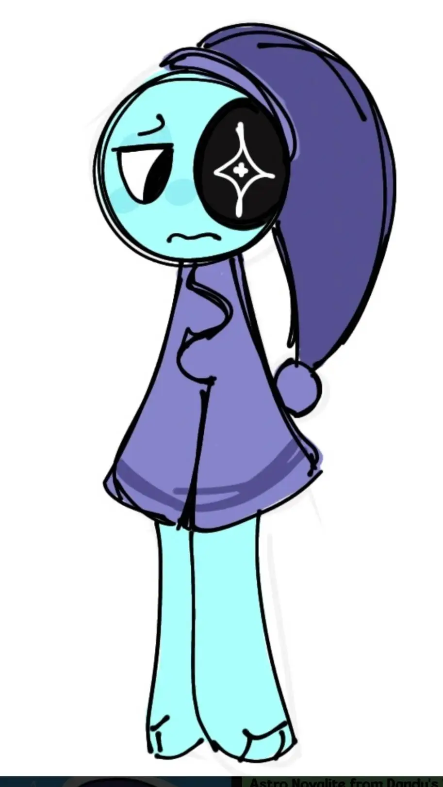 ai character: Astro 🌙 background