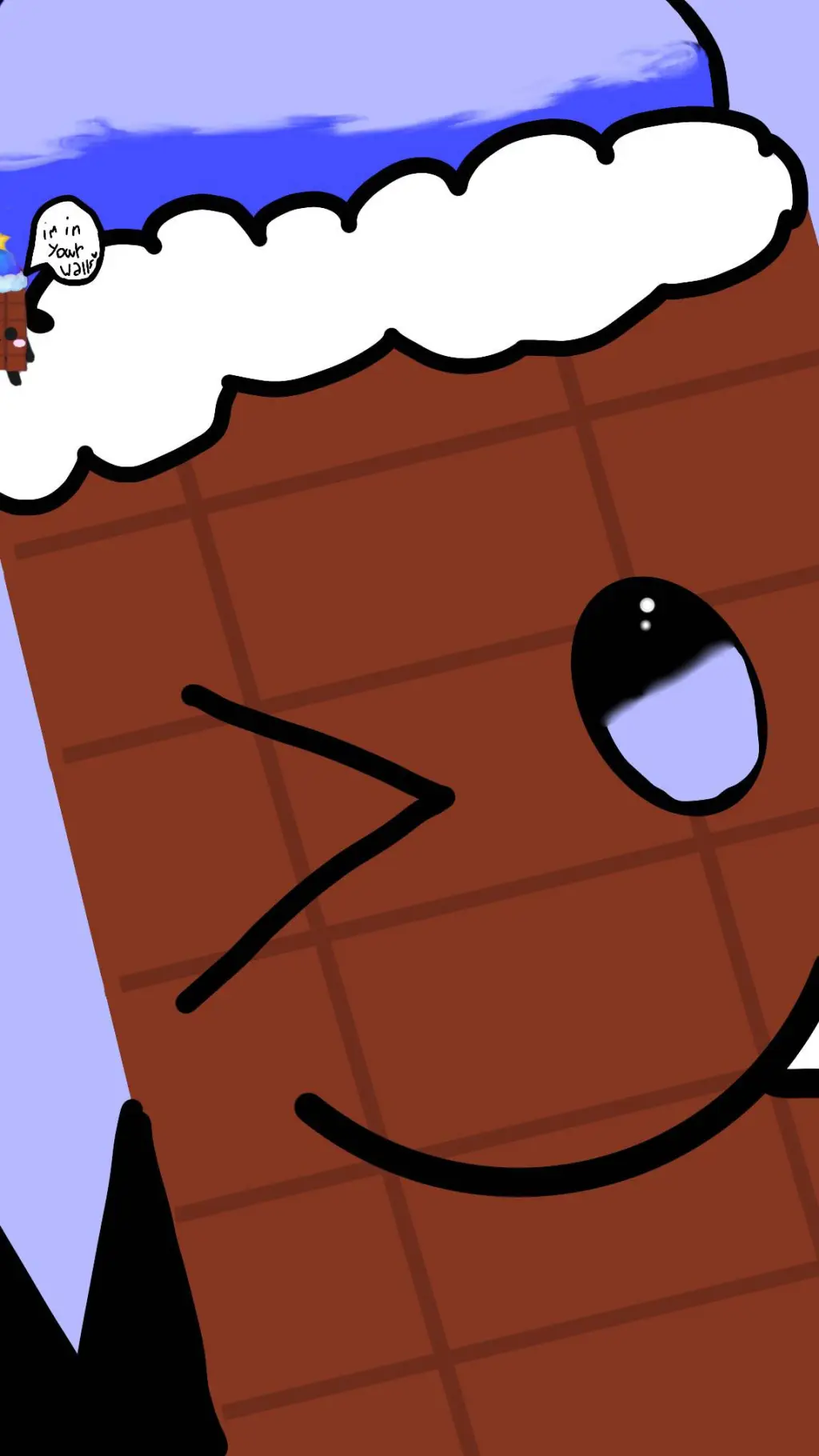 ai character: choco ✨🍫 background