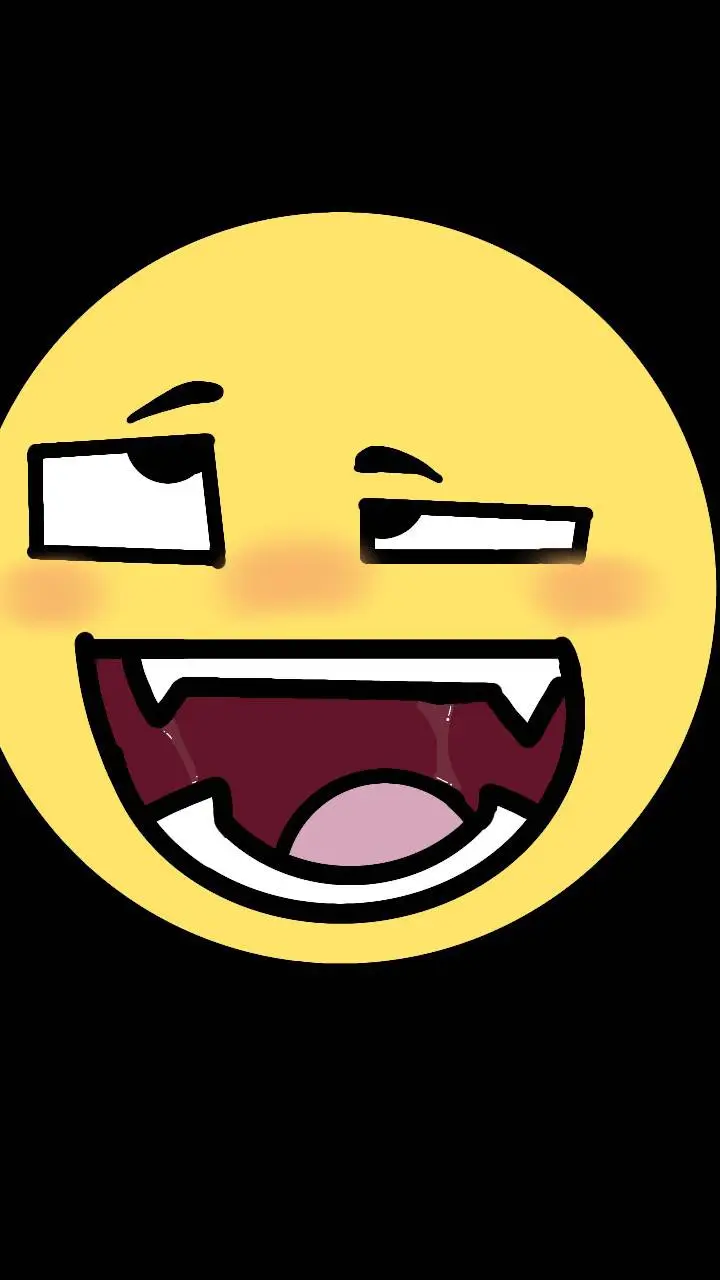 ai character: freaky epic face 2 background