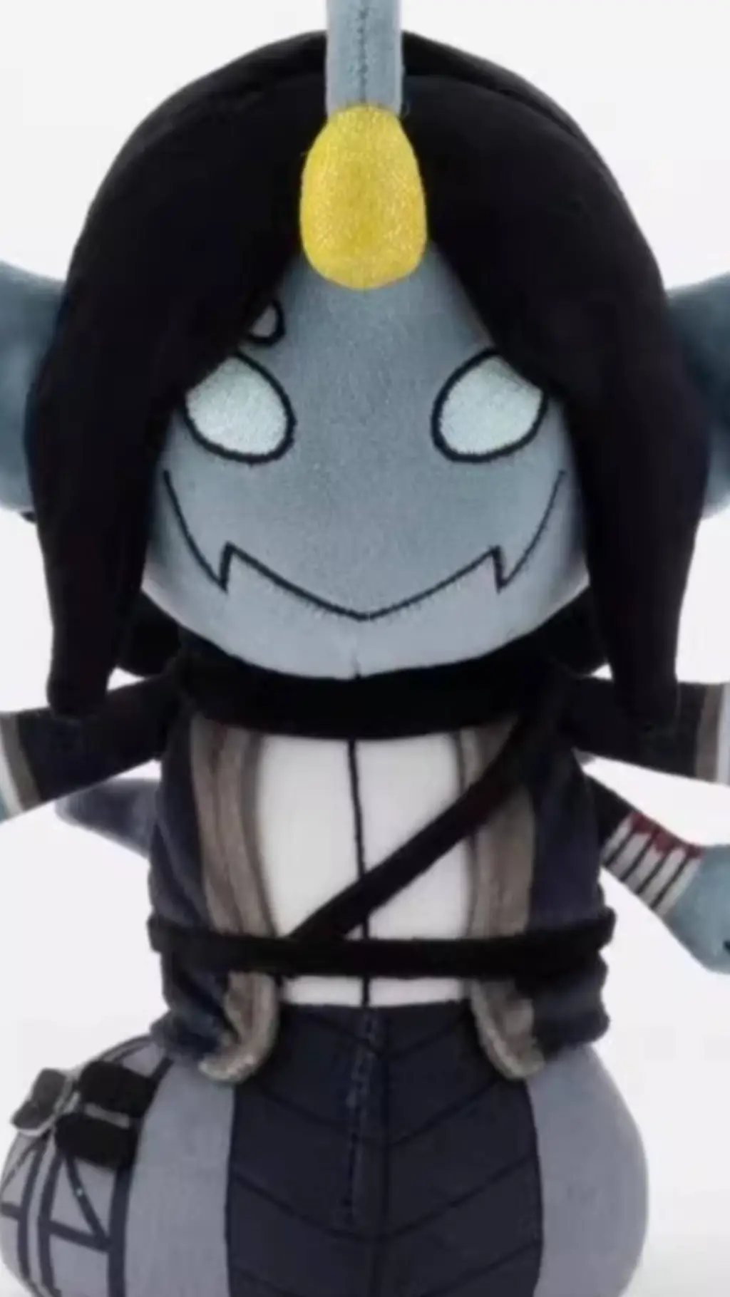ai character: Sebastian plushie background