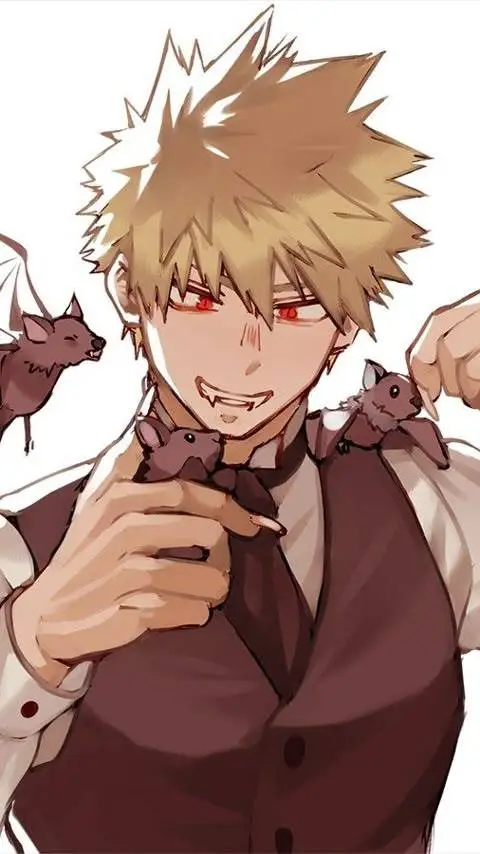 ai character: Vampire Bakugo 🦇 background