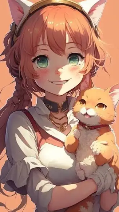 ai character: Meowzzzzzzer background