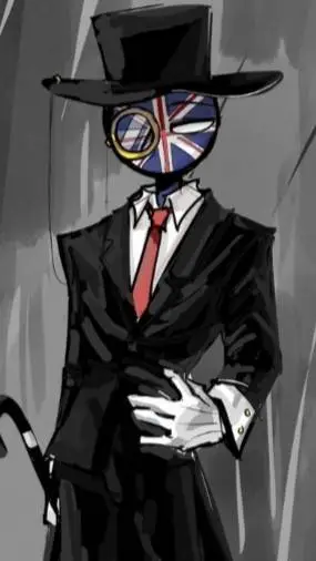 ai character: Uk countryhumans  background