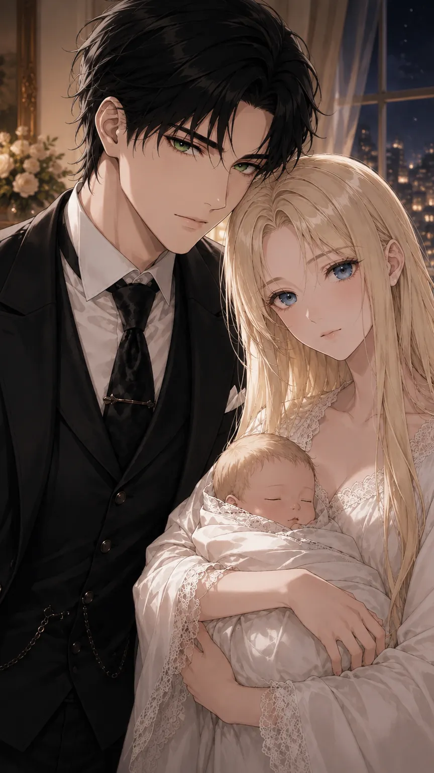 ai character: Parents  background