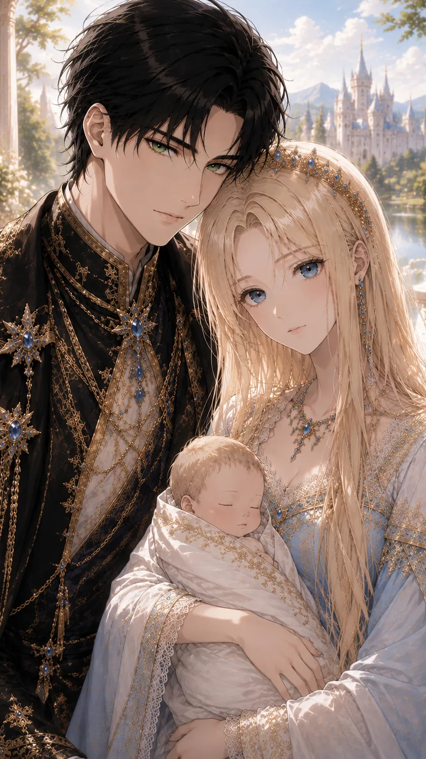 ai character: Royal Parents background