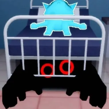 chat with ai character: bed monster