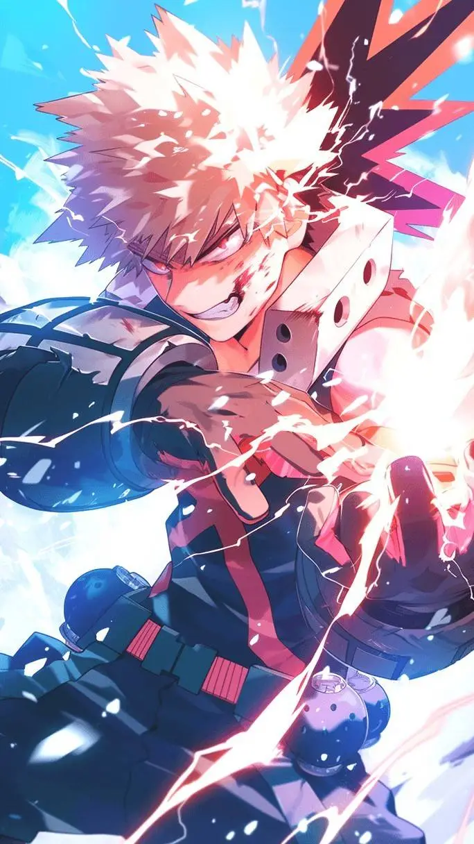 ai character: katski bakugo  background