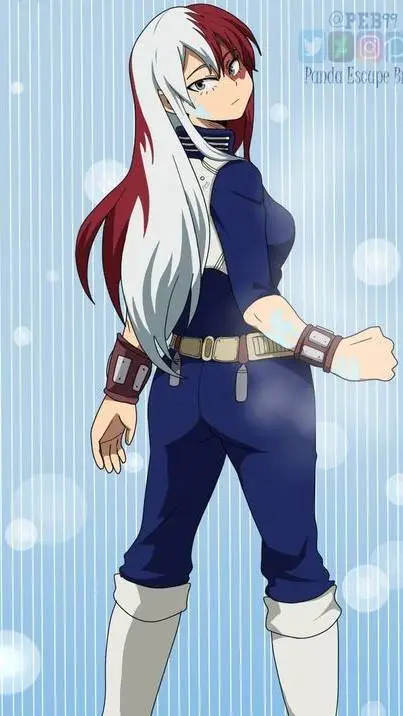 ai character: trans todoroki  background