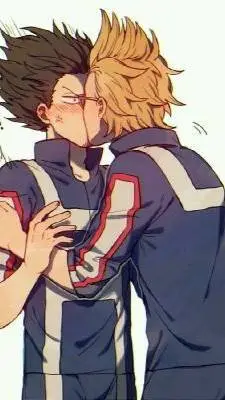 ai character: MHA breeding moon  background