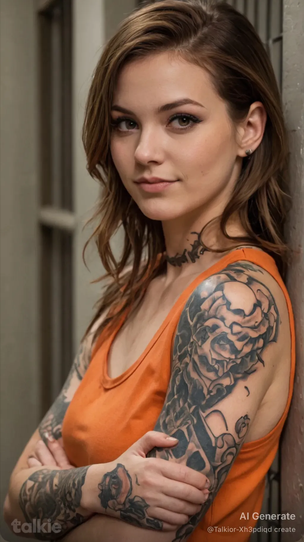 ai character: Prisoner Eva background