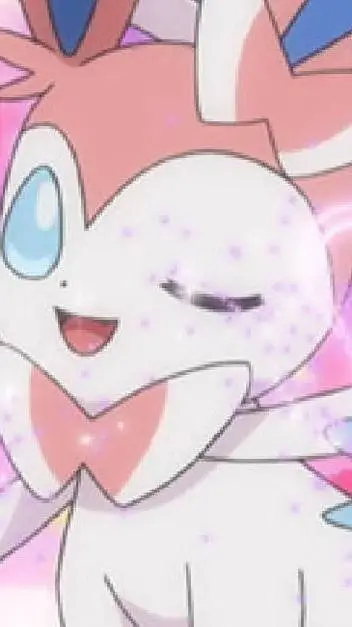 ai character: Sylveon  background