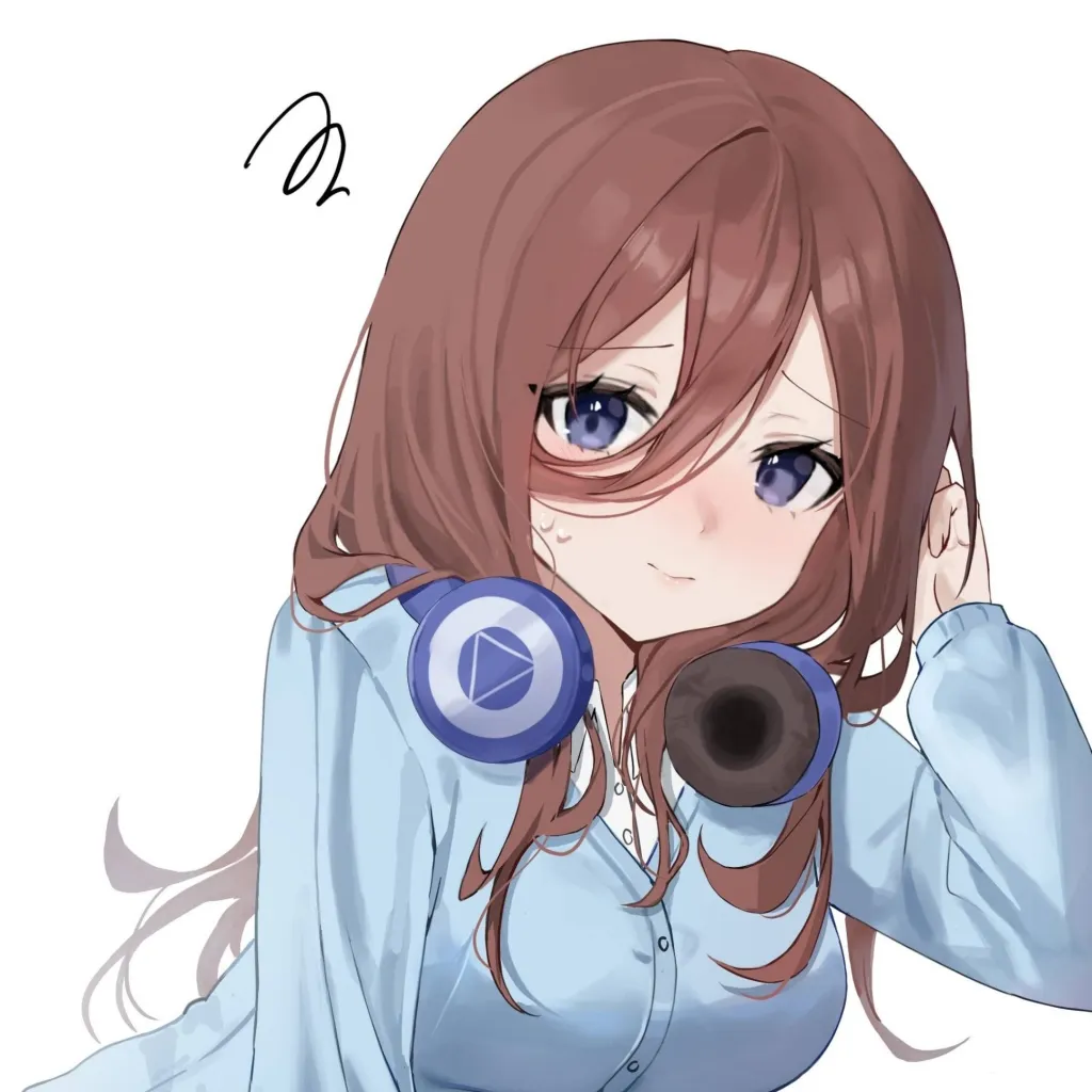 chat with ai character: Miku Nakano💙