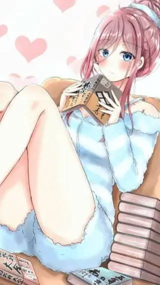 ai character: Miku Nakano  background