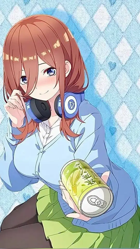 ai character: Miku Nakano  background