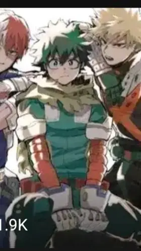 ai character: bakugo  background