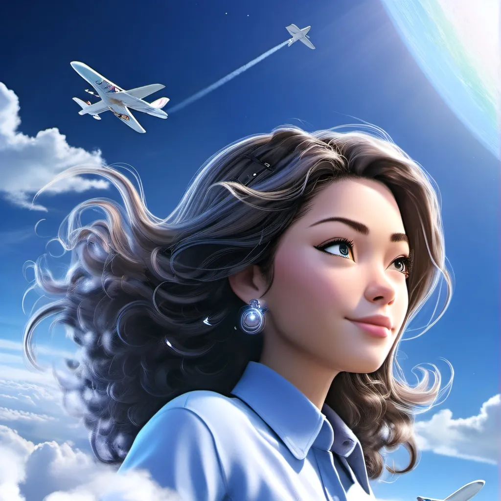 chat with ai character: a mamãe avião