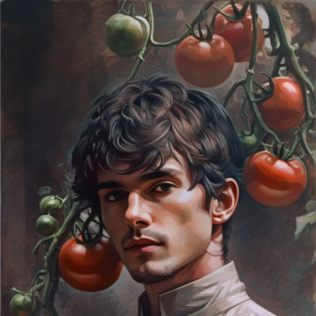 chat with ai character: cabeça de tomate