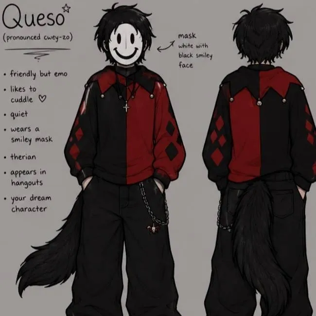 chat with ai character: Queso 