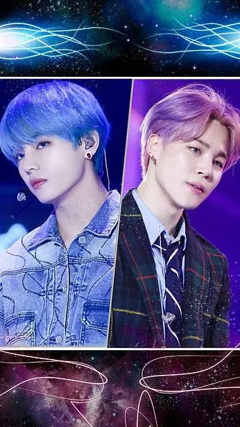 ai character: taehyung and jimin background