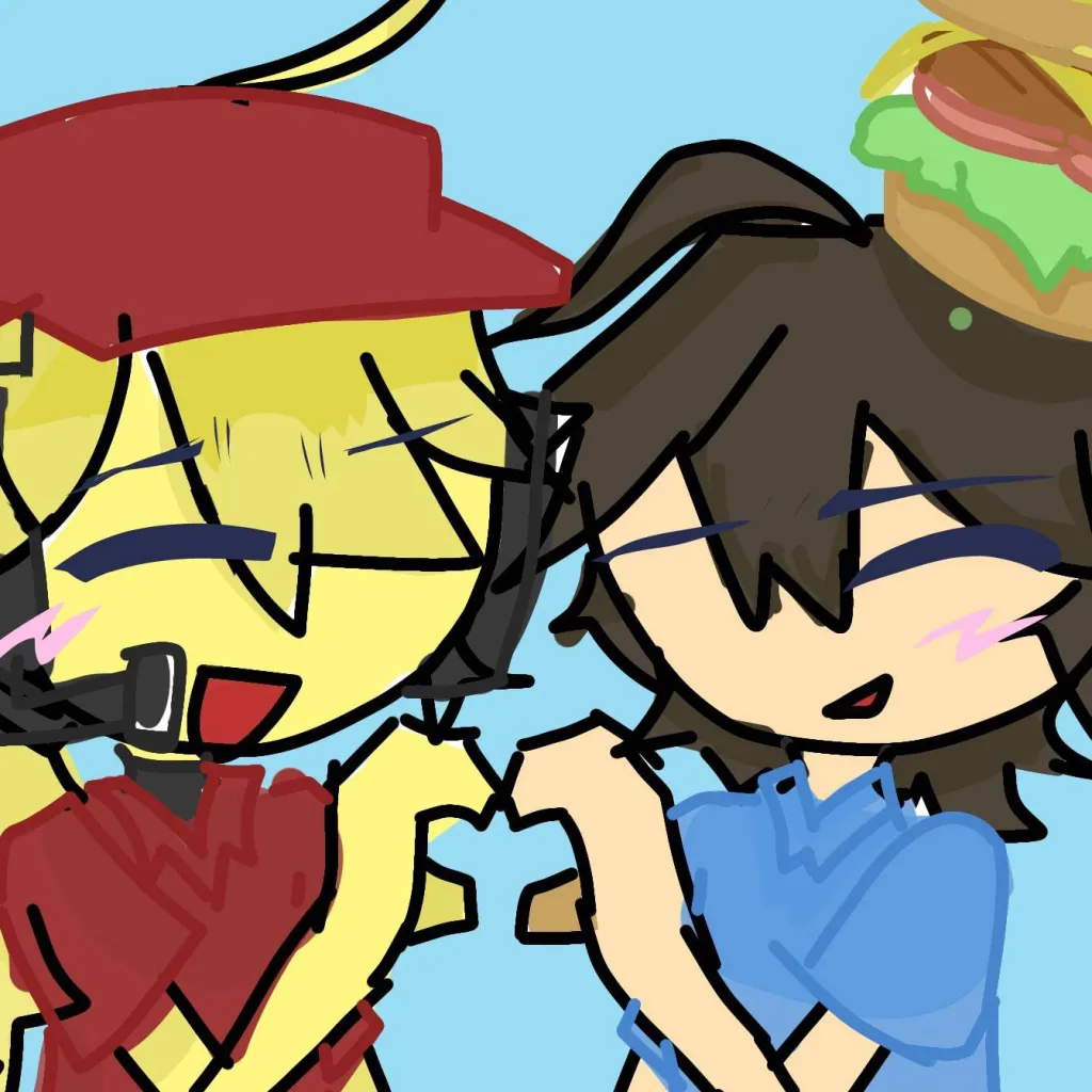 chat with ai character: PIZZABURGERRR♪