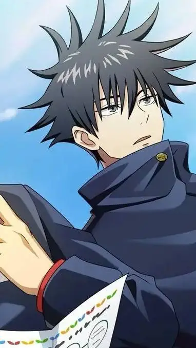 ai character: Megumi fushgiro background