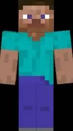 ai character: Minecraft background