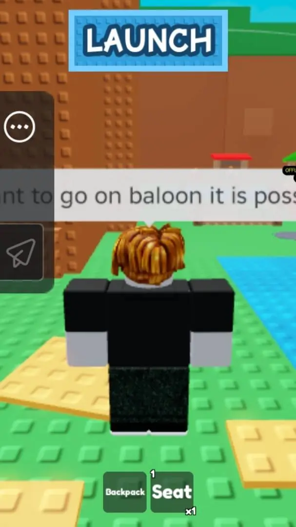 ai character: BILD A PLANE  background