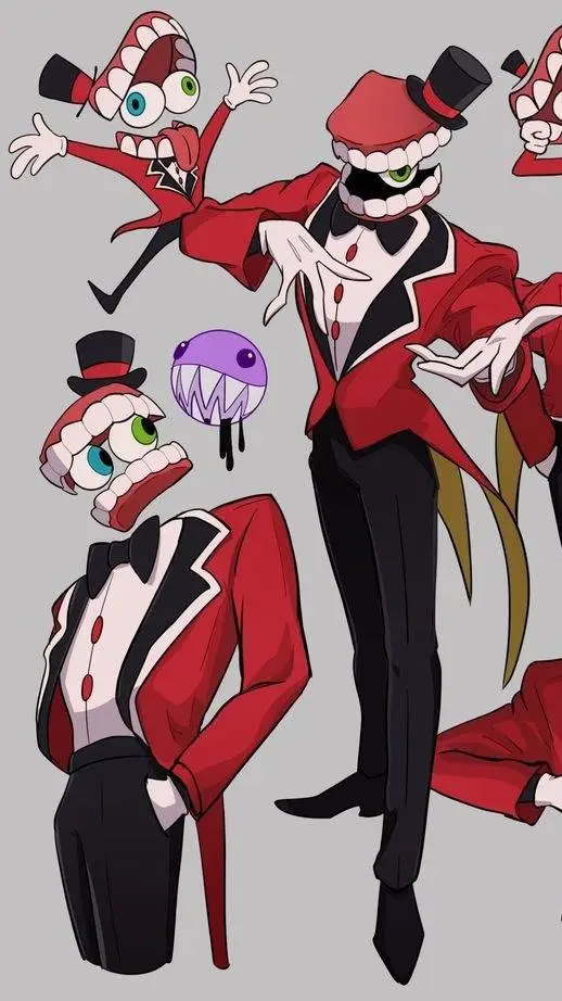 ai character: caine × tu background