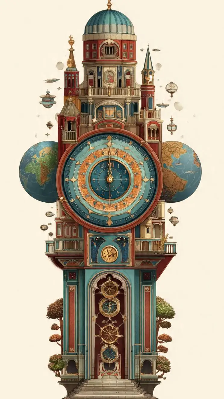 ai character: Todos os relógios background