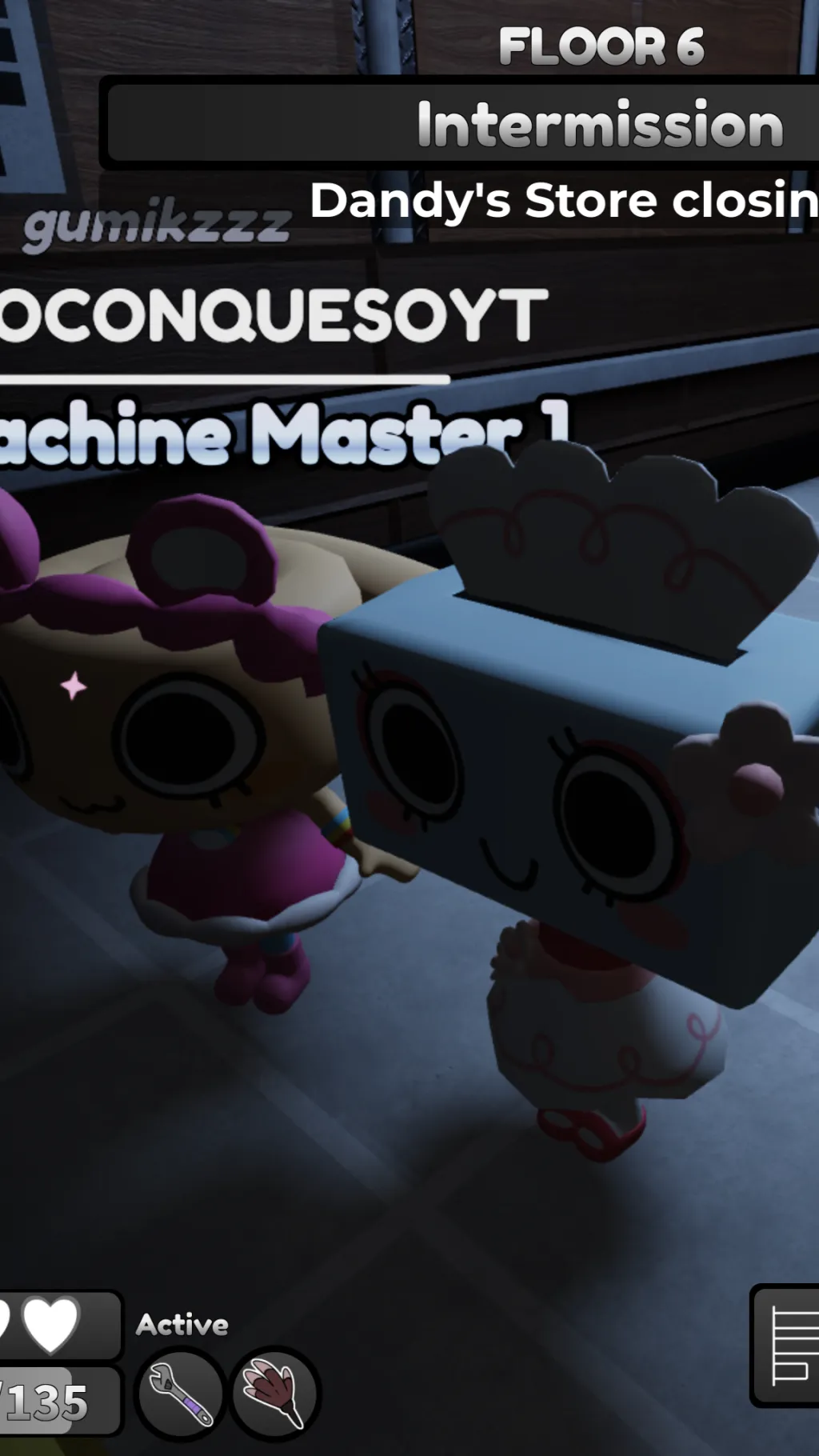 ai character: Shelly and Tisha  background