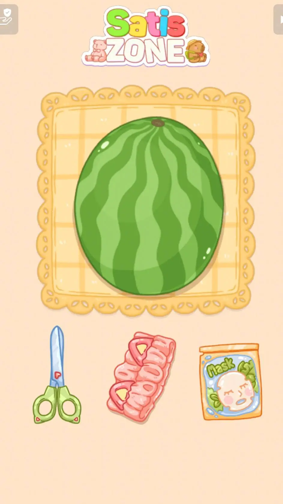 ai character: watermelon care background