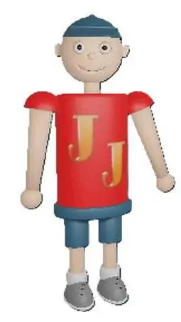 ai character: jumping Julian background