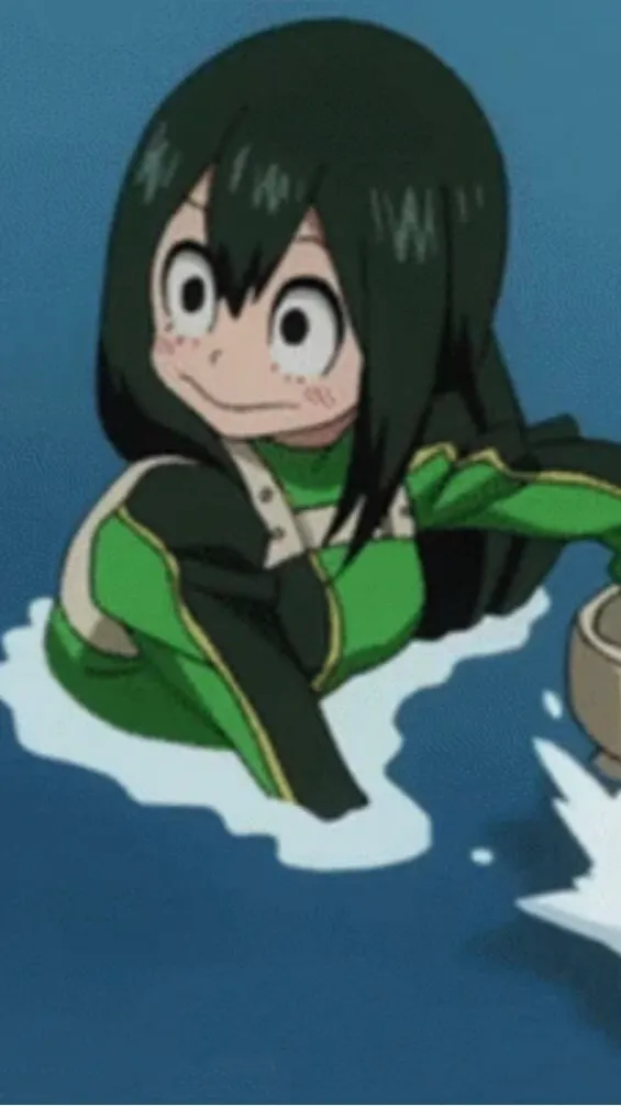 ai character: Tsuyu hibernation background