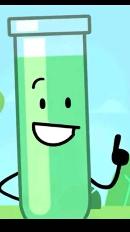 ai character: Test tube  background