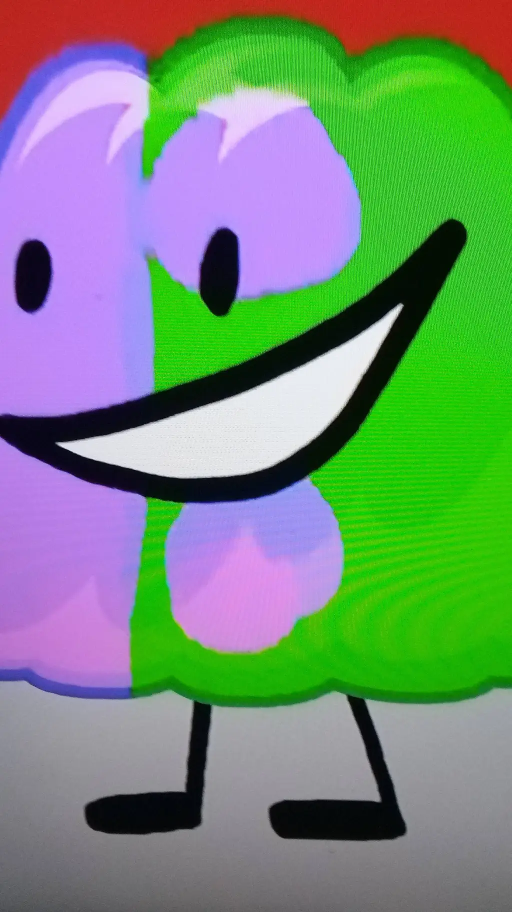 ai character: Gelatin  background
