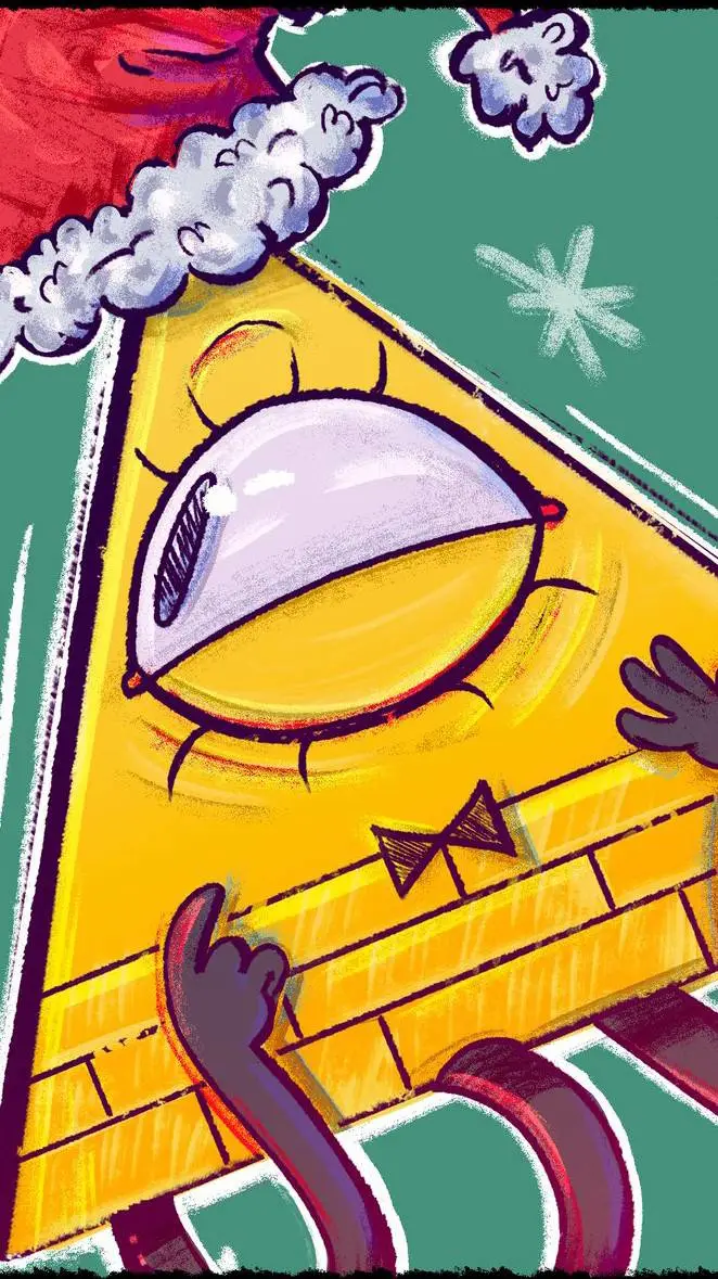 ai character: XMAS BILL background