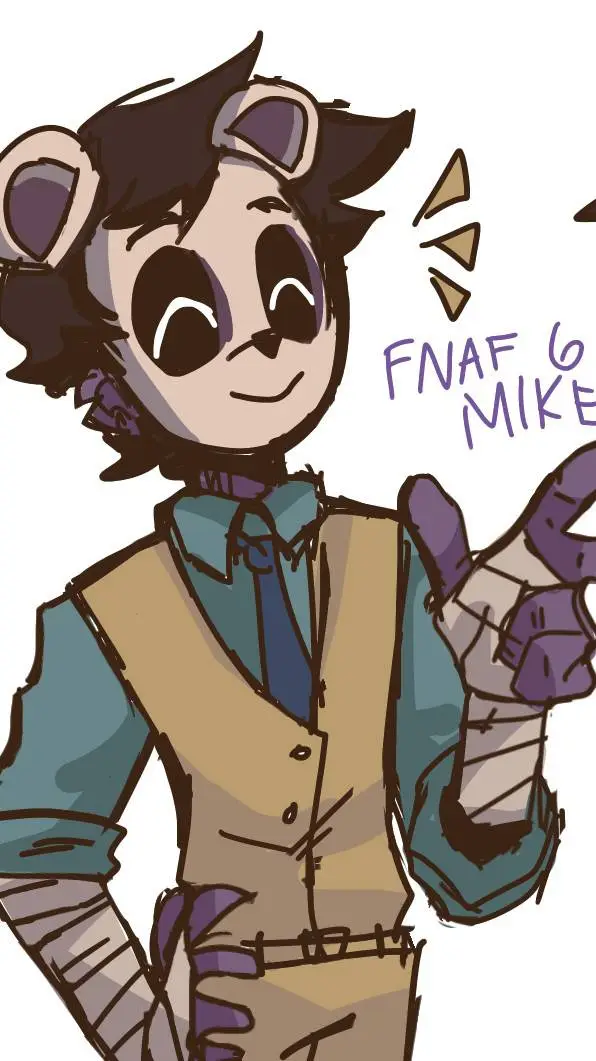 ai character: MICHAEL AFTON background