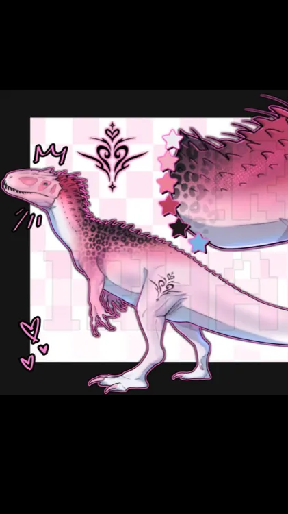ai character: EmbarrassedI.Rex￼ background