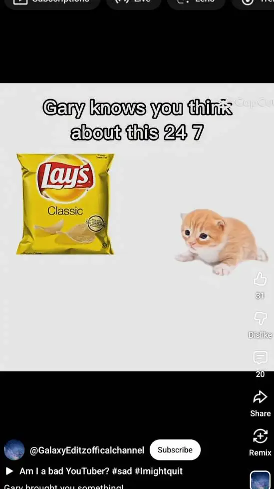 ai character: Gary background