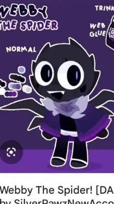 ai character: Webby background