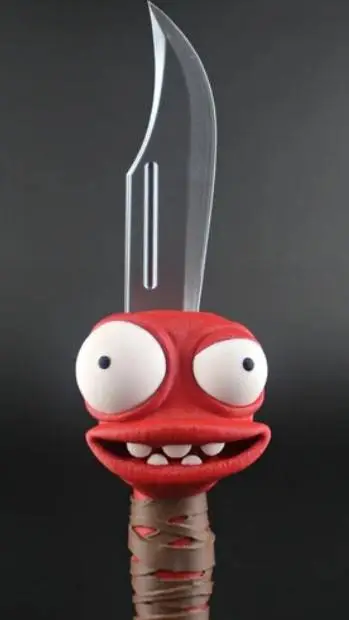 ai character: knifey  background