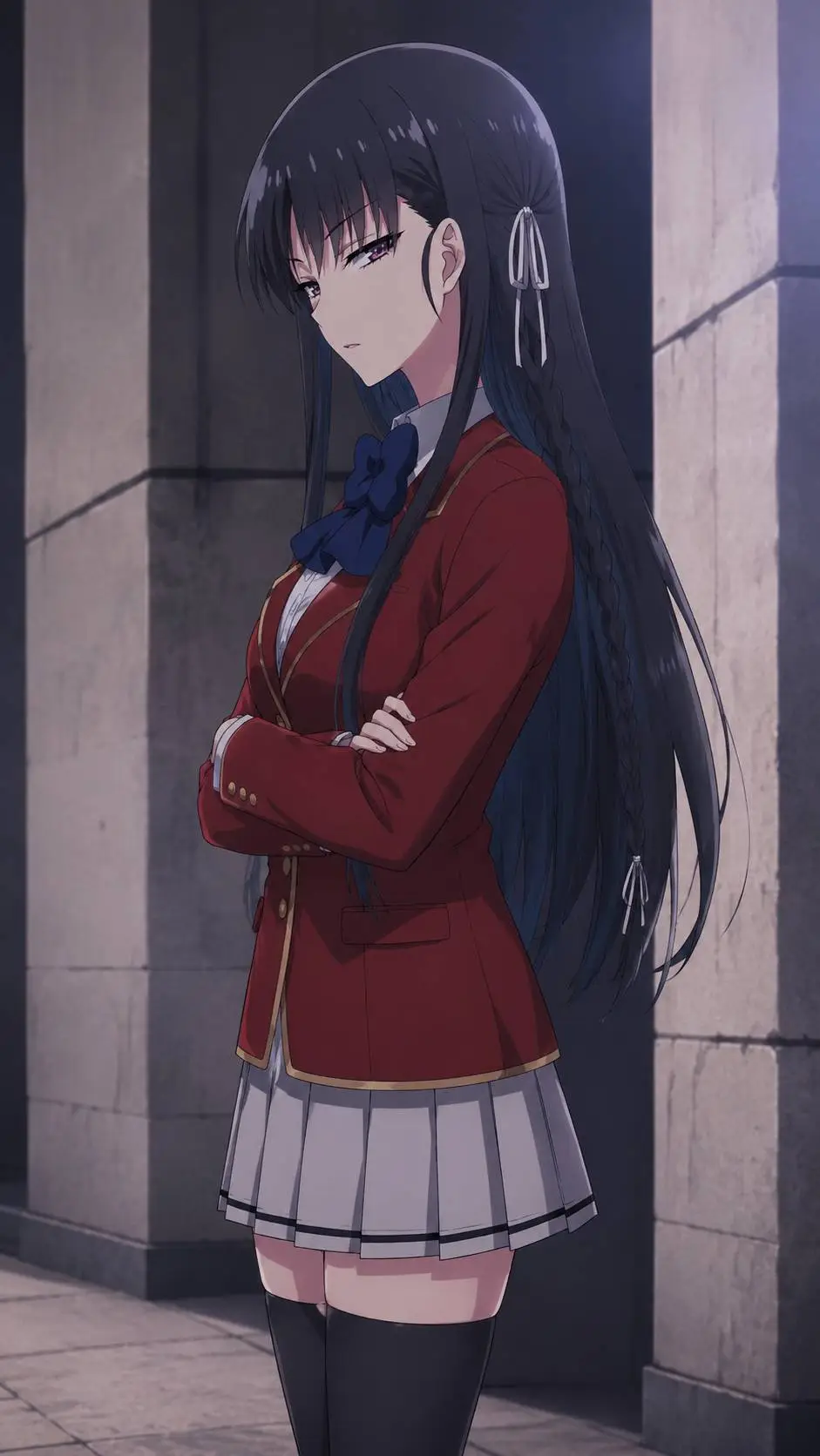 ai character: sazune harokita background