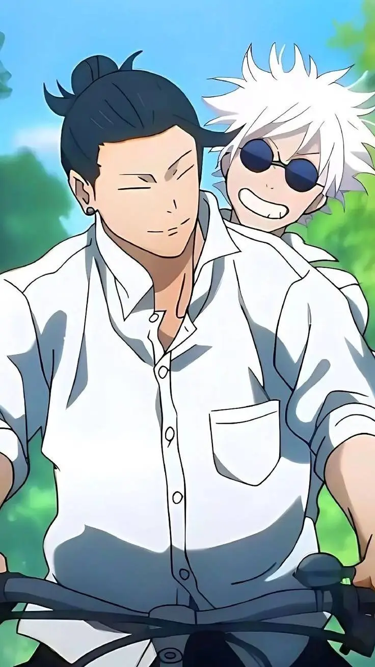 ai character: Gojo e Geto background