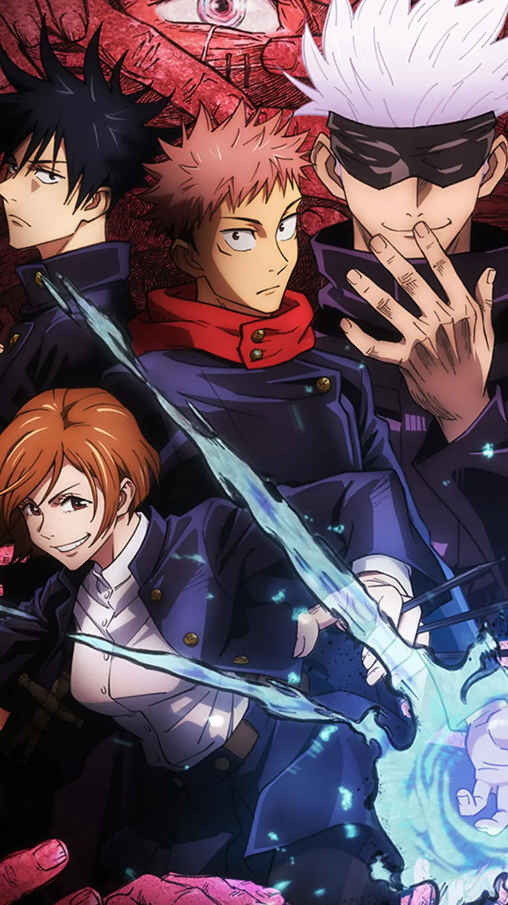 ai character: Jujutsu Kaisen  background